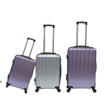 HOT SALE PC TROLLEY LUGGAGE WITH CHECK PRICE