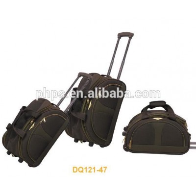 3PCS DURABLE TRAVEL TROLLEY BAG SETS WITH TWO WHEEL