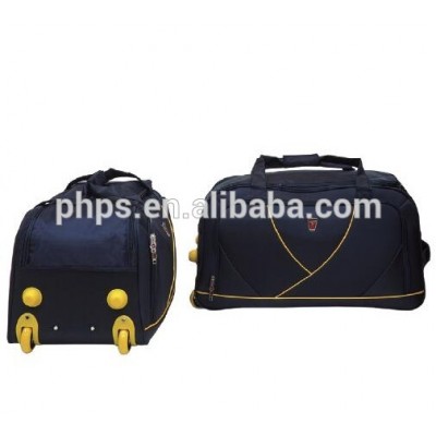 HANDLE DUFFEL BAG WITH TWO WHEEL STRONG LUGGAGE AND TROLLEY