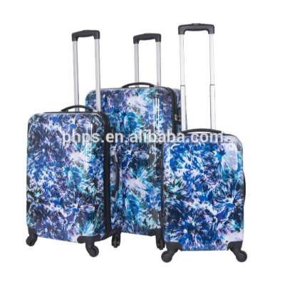 Flower Photo Printing PC Trolley Luggage Luggage