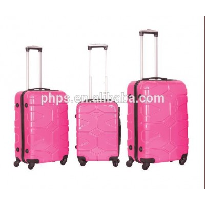 PC Printing Trolley Luggage Shinning For Girl