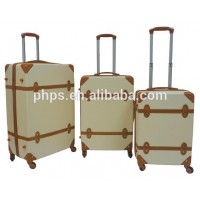 Vintage Style ABS Trolley Luggage Sets With Cheep Price