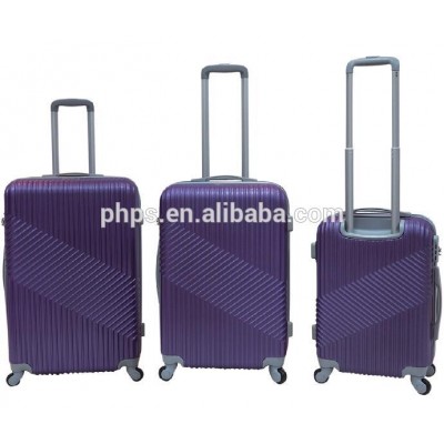 FASHION PLAIN COLOR PC TROLLEY LUGGAGE SETS