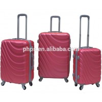 CHEAP CARRY ON LUGGAGE DOUBLE WHEEL ABS TROLLEY LUGGAGE SETS